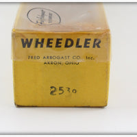 Fred Arbogast Blue Wheedler In Box