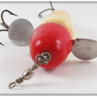 Pflueger White Red Head Globe