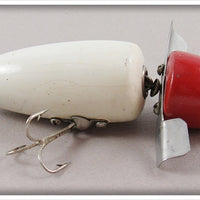 Vintage Miller Lures Red & White Top Kick Lure