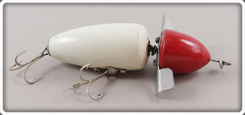 Vintage Miller Lures Red & White Top Kick Lure