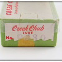 Creek Chub Orange Spotted Jointed Spinning Pikie In Box 9430