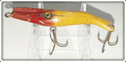 Vintage Nichols Red Head White Shrimp Lure