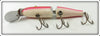 Creek Chub Silver Scale Red Stripe Jointed Pikie 2600 Special