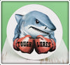 Tough Lures Boxing Shark Round Coaster