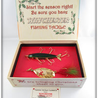 Winchester 2001 Christmas Winter Presentation Baits Minnow & Bucktail Minnow In Box