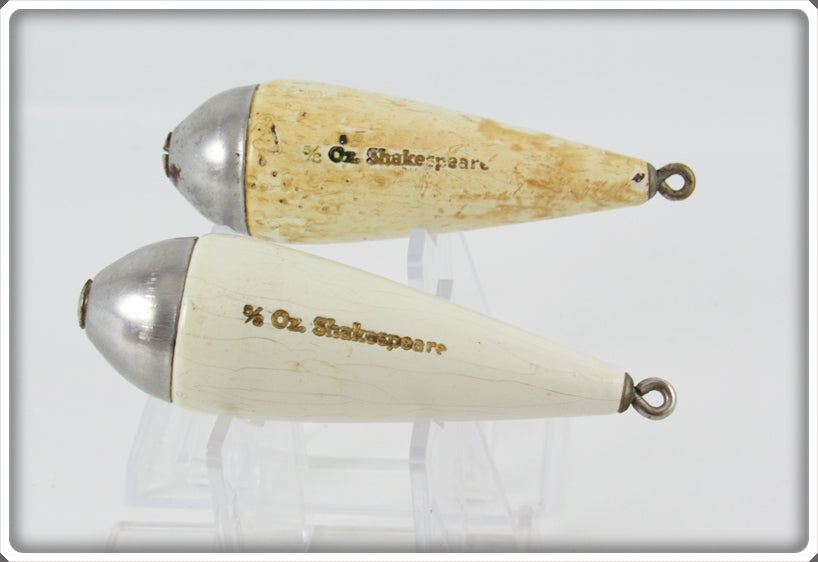 Vintage Shakespeare Casting Weight Pair