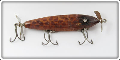 Vintage Paw Paw Bonehead Southern Swamp Minnow Lure 8555 