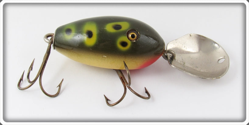 Vintage Creek Chub Frog Spot Flip Flap Lure 4419