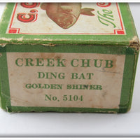 Creek Chub Golden Shiner Dingbat In Box