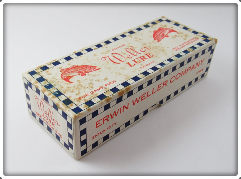 erwin fish box Vintage Erwin Weller Perch Jointed Minnow Lure In Box 142 For Sale