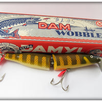 Vintage Damyl Dam Jointed Wobbler Lure In Box