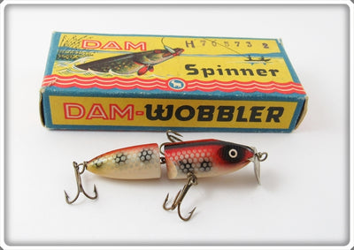 Vintage Dam Spinner Wobbler Lure In Box 