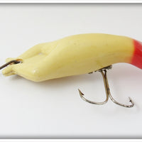 Heddon Red Head White Luny Frog