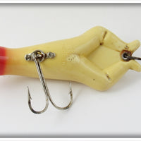Heddon Red Head White Luny Frog