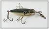 South Bend Green Cracked Back Midget Underwater Minnow Lure 901 GCBW