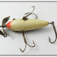 South Bend Green Cracked Back Midget Underwater Minnow