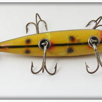 South Bend Yellow Hex Five Hook Underwater Minnow Lure 906 Y