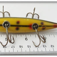 South Bend Yellow Hex Five Hook Underwater Minnow 906 Y