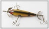 South Bend Yellow Hex Three Hook Underwater Minnow