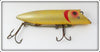 Vintage Heddon Yellow Scale King Basser Lure 8549 YS