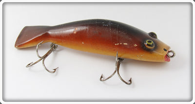 Vintage Paw Paw Brown Bullhead Lure 3502