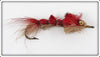 Vintage Tuttle Red & White Devil Bug Skunk Lure 