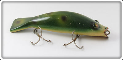 Vintage Paw Paw Frog Bullhead Lure 3508 