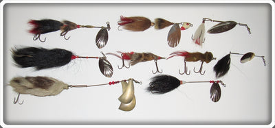 Vintage Lot Of Nine Muskie Baits 
