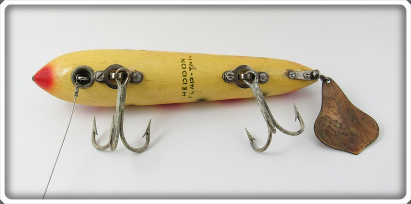 Vintage Heddon Strawberry Spotted Flaptail Lure 7050 S For Vintage Heddon Strawberry Spotted Flaptail Lure 7050 S For