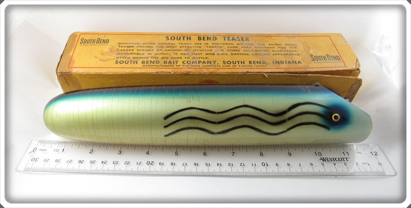 Vintage South Bend Zane Grey Teaser Lure In Box 981 Z