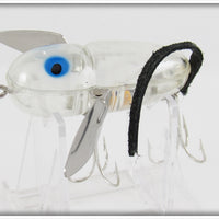 Heddon Clear Blue Eyes With Dice Crawler Mouse