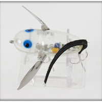 Heddon Clear Blue Eyes With Dice Crawler Mouse