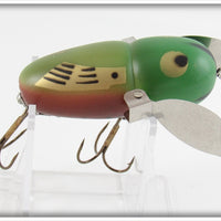 Heddon Light Green With Green Head Crazy Crawler