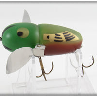 Heddon Light Green With Green Head Crazy Crawler
