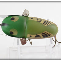 Heddon Light Green With Green Head Crazy Crawler