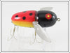 Heddon Red & Black Ladybug Crazy Crawler Lure