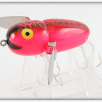 Heddon Orange & Black Crackleback Crazy Crawler