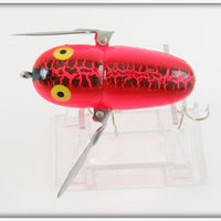 Heddon Orange & Black Crackleback Crazy Crawler