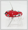 Heddon Red With White Wings Crazy Crawler