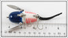 Heddon Blue White & Red Shore Crawler Mouse