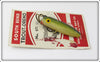 South Bend Scale Finish Green Blend Trout Oreno On Card