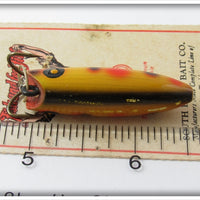 South Bend Yellow Spotted Trout Oreno On Card