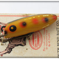 South Bend Yellow Spotted Trout Oreno On Card