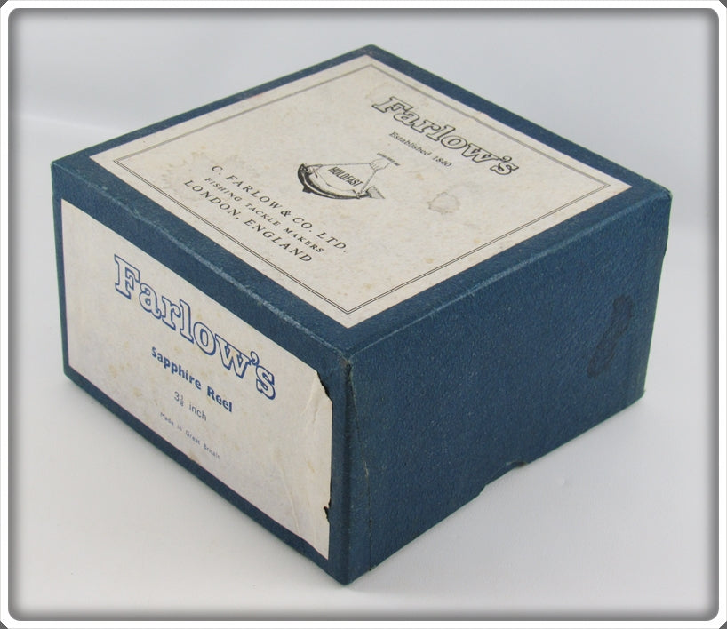 c farlow co fishing reels C. Farlow & Co Ltd London Sapphire 3 1/8" WF-7-F Air Cel Supreme Fly R