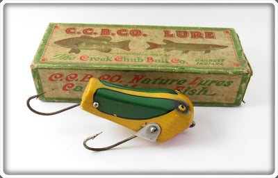 Vintage Creek Chub Bug Finish Wee Dee Lure In Box 4800