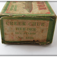 Creek Chub Bug Finish Wee Dee In Box