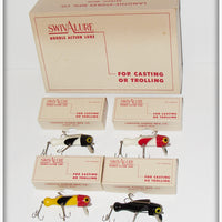 Lamothe Stokes SwivALure Dealer Box With Four Lures