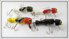 Lamothe Stokes SwivALure Dealer Box With Four Lures