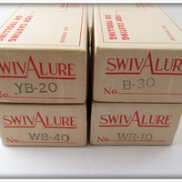 Lamothe Stokes SwivALure Dealer Box With Four Lures