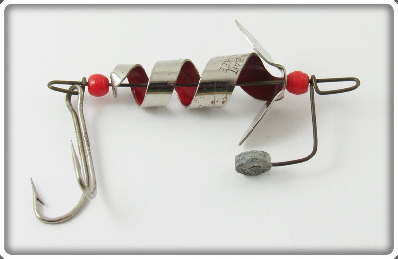 Vintage Biff Bait Co Pikey Small Spiral Spinner Lure For Sale